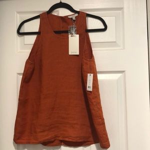 Joie Dante Linen Top